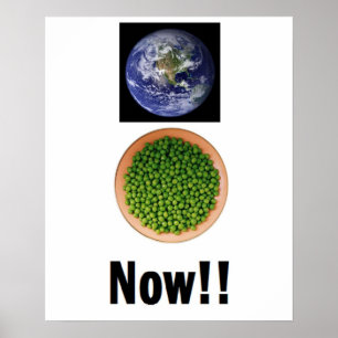 World Peas Now!!  Poster