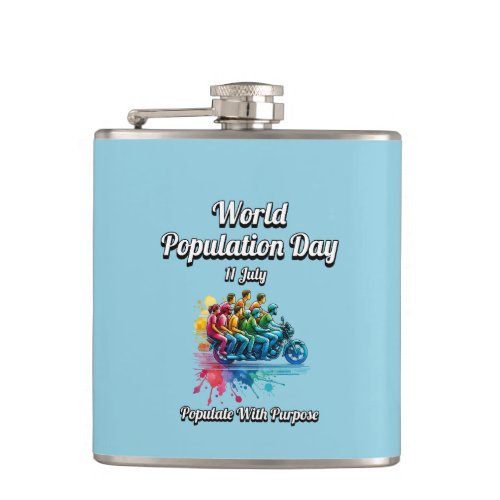 World Population Day 11 July  Flask