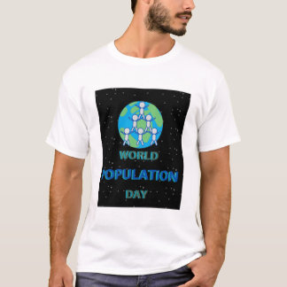 World Population Day Theme  T-Shirt