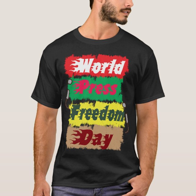 world press freedom day T-Shirt (Front)