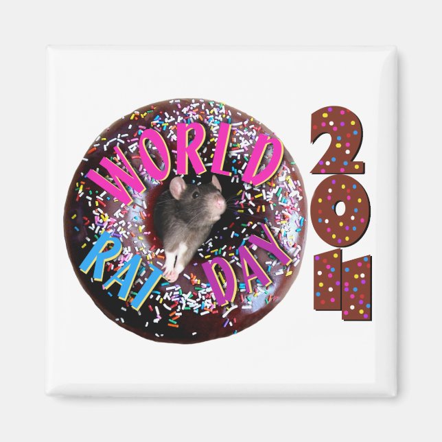 World Rat Day Sprinkles 2011 Magnet (Front)