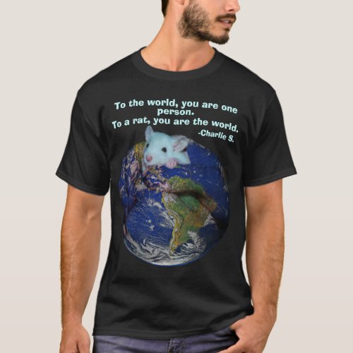 World Rat Shirt dark