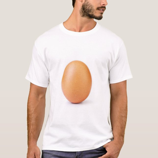 World Record Instagram Egg T-Shirt (Front)