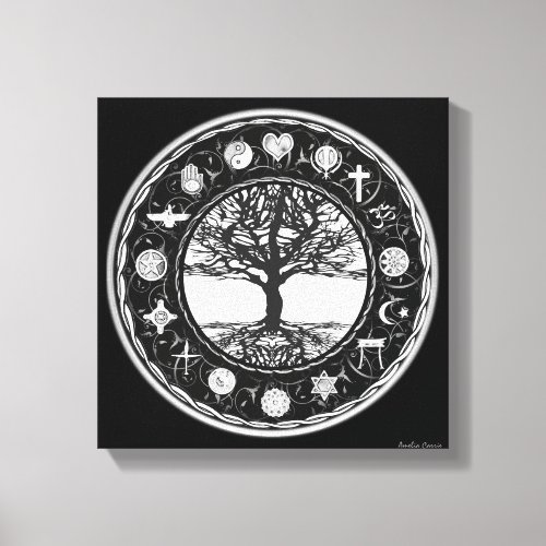 World Religions Canvas Print