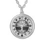 World Religions Tree of Life Silver Plated Necklace