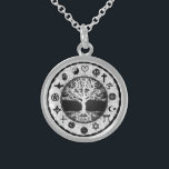 World Religions Tree of Life Sterling Silver Necklace<br><div class="desc">World Religions Tree of Life</div>