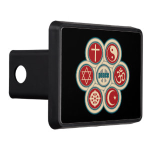 World Religious Peace Hitch Cover