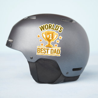 World’s #1 Best Dad Gift – Unique Father’s Day Sticker