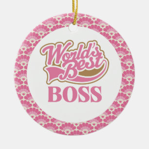 World’s Best Boss Gift Ornament