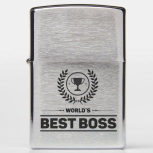 World`s Best BOSS Zippo Lighter