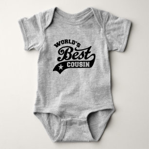 World’s Best Cousin Baby Bodysuit