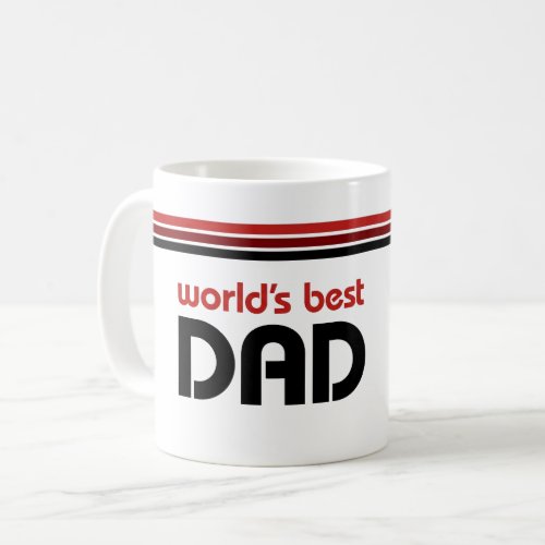 World’s Best Dad Classic Father’s Day Dad Gift  Coffee Mug