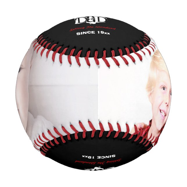 Happy Father's Day To The World's Best Dad - Personalized Photo Baseball