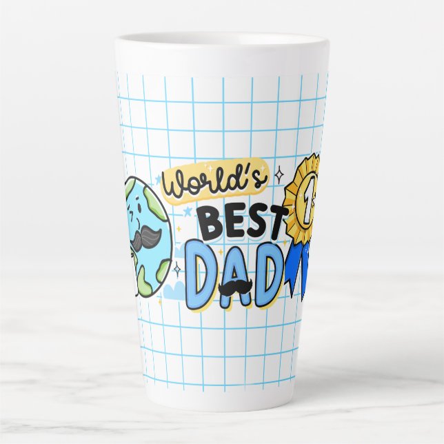 World’s Best Dad Mug Father’s Day Gift (Front)