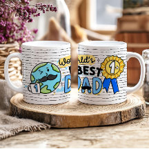 World’s Best Dad Mug Father’s Day Gift