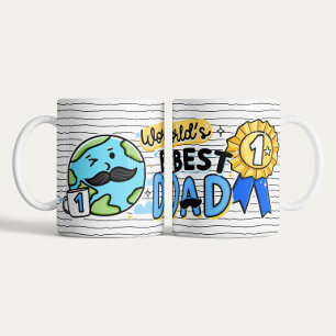 World’s Best Dad Mug Father’s Day Gift