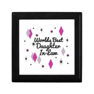 World’s Best Daughter-In-Law Midcentury Gift Box