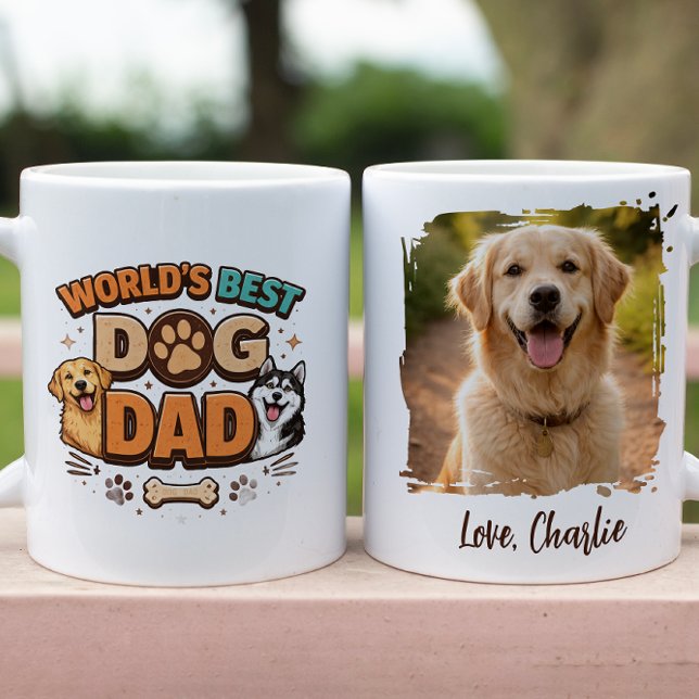 World’s Best Dog Dad | Custom Father’s Day Coffee Mug (World’s Best Dog Dad | Custom Father’s Day Mug
)