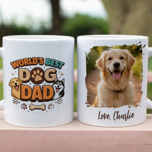 World’s Best Dog Dad   Custom Father’s Day Mug