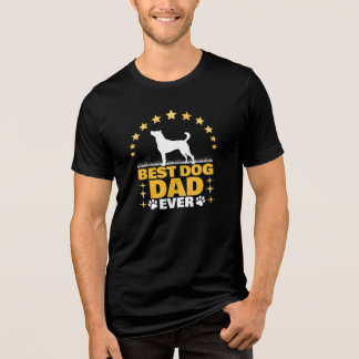 World’s Best Dog Dad Tri-Blend Shirt