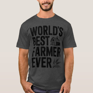 World’s Best Farmer Ever - vintage T-Shirt