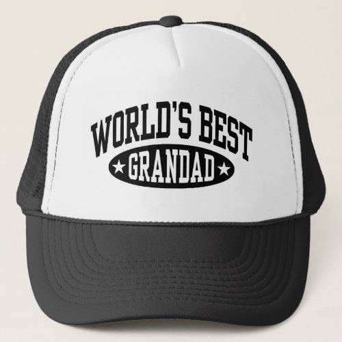 Worlds Best Grandad Trucker Hat
