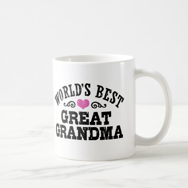 World’s Best Great grandma Coffee Mug (Right)
