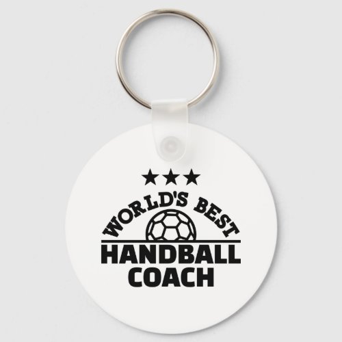 Worlds best Handball coach Keychain