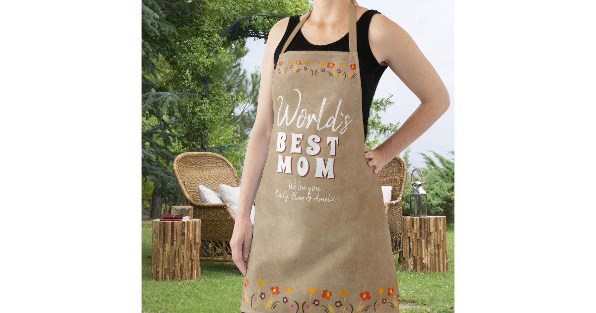 Apron, World's Best Mom