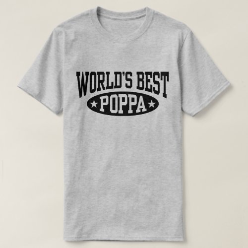 Worlds Best Poppa T_Shirt