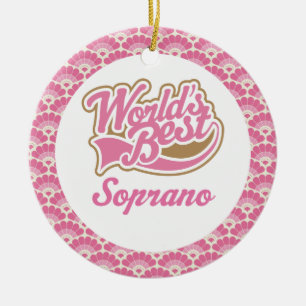 World’s Best Soprano Gift Ornament