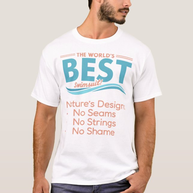 World’s Best Swimsuit Tee (Front)