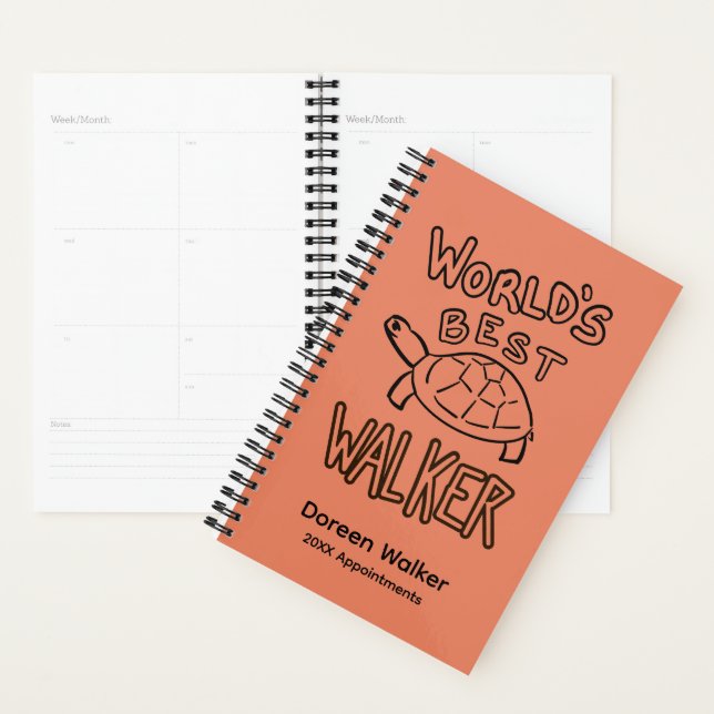 World’s Best Turtle Walker Planner (Display)