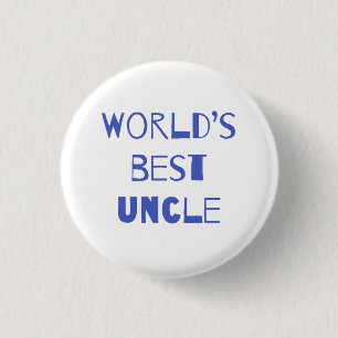 World’s Best Uncle Button