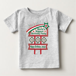World’s Biggest Birthday Party Marquee Baby T-Shirt