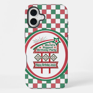 World’s Biggest Birthday Party Marquee iPhone 16 Plus Case