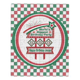World’s Biggest Birthday Party Marquee Jigsaw Puzzle