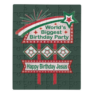 World’s Biggest Birthday Party Marquee Jigsaw Puzzle