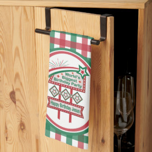 World’s Biggest Birthday Party Marquee Kitchen Towel