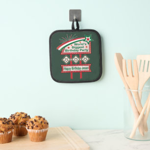 World’s Biggest Birthday Party Marquee Pot Holder
