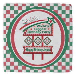 World’s Biggest Birthday Party Marquee Trivet