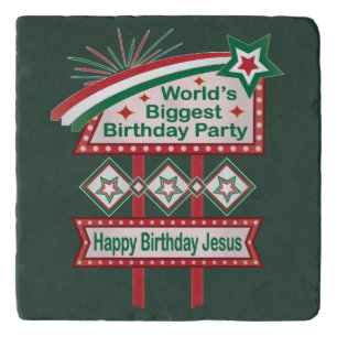 World’s Biggest Birthday Party Marquee Trivet