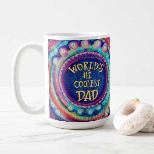 Worldâs Coolest Dad Modern  Inspirivity Coffee Mug
