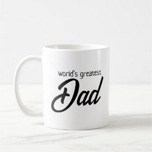 World’s Greatest Dad - No. 1, Father's Day gift Coffee Mug