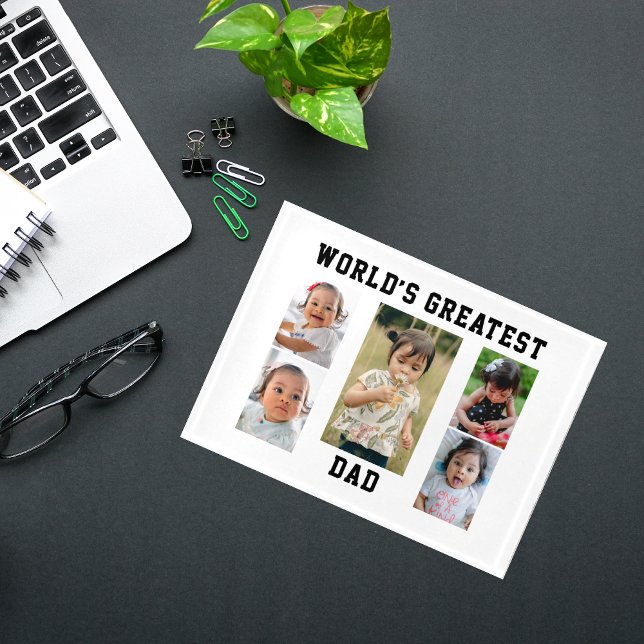 World’s Greatest Dad Photo Paperweight Home Work (Creator Uploaded)