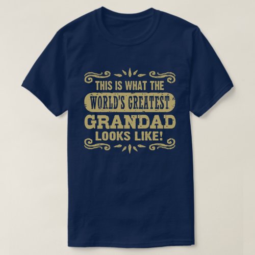 Worlds Greatest Grandad T_Shirt