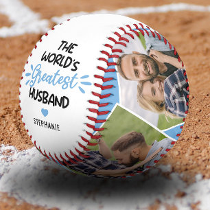 World’s Greatest Husband Baseball Gift
