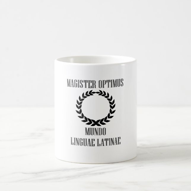 World’s Greatest Latin Teacher (Male) Coffee Mug (Center)