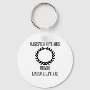World’s Greatest Latin Teacher (Male) Keychain