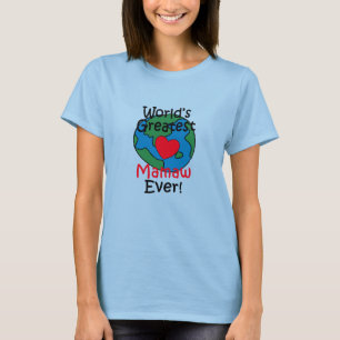 World’s Greatest Mamaw Heart T-Shirt